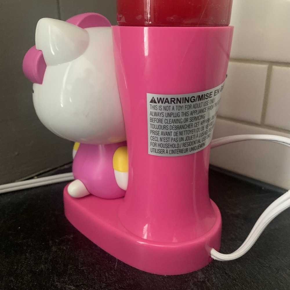 Vintage Sanrio Hello Kitty Liquid Motion Glow Lava Lamp Light - Picture 4 of 7